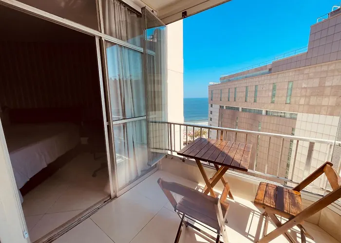 Pe Na Areia! Apart Hotel Com Vista Para O Mar E Lazer Completo! Front Beach Apartment With Ocean View And Amenities! Rio de Janeiro